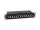 Equip 10" Patchpanel 12xRJ45 Cat6a FTP 1U     500MHz RAL9005