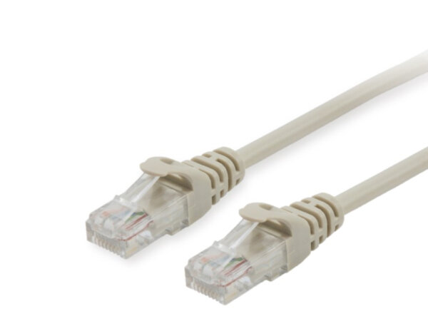 Equip Patchkabel Cat6A      U/UTP 2xRJ45  0.25m   beige LSZH Polybeutel