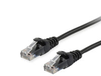 Equip Patchkabel Cat6A      U/UTP 2xRJ45  0.25m schwarz...