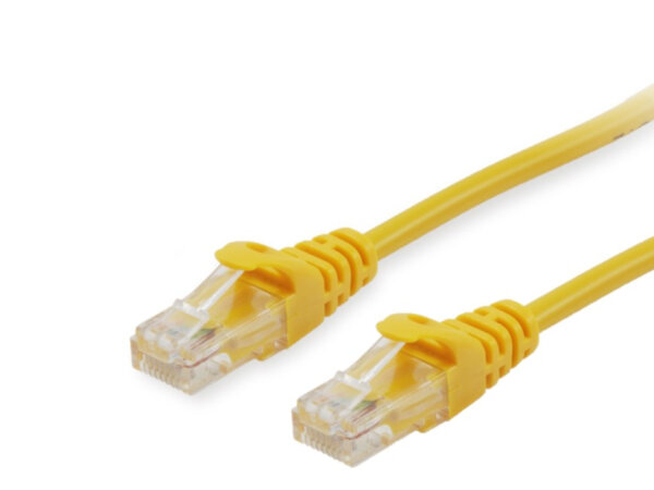 Equip Patchkabel Cat6A      U/UTP 2xRJ45  0.25m    gelb LSZH Polybeutel