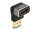 DELOCK HDMI Adapter St zu Bu 90° Oben gewinkelt grau Metall