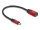 DELOCK 10Gbps Adapter USB Type-C St zu USB Typ-A Bu 15cm rot