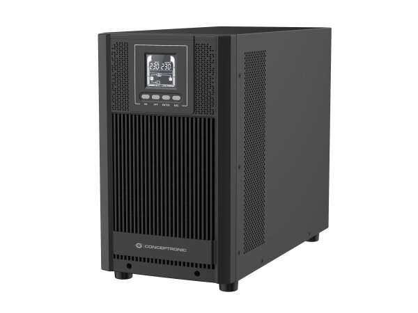 CONCEPTRONIC USV 3000VA/2700W/5xIEC/HID USB/+Online Tower sw