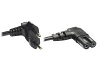 Euro-Netzkabel 3m schwarz