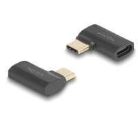 DELOCK USB Adapter 40 Gbps USB Type-C St. zu Bu. gewinkelt