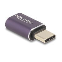 DELOCK USB Adapter 40 Gbps USB Type-C St. zu Bu. 8K 60 Hz
