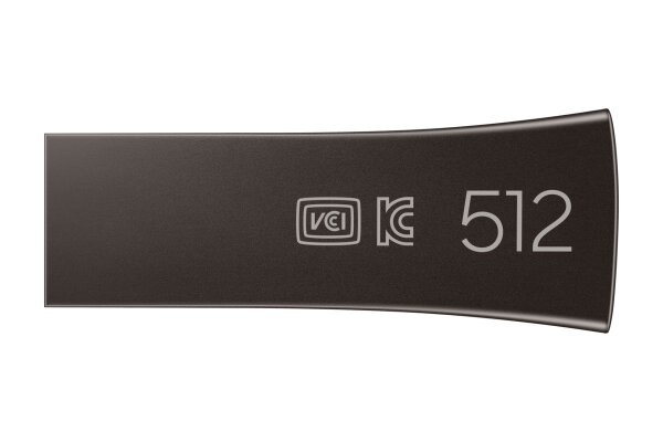 USB-Stick 512GB Samsung BAR Plus Titan Grey USB 3.1 retail