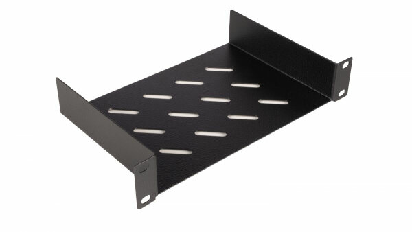 Equip 10" Fachboden fest für Serverschränke  15cm 1U schwarz