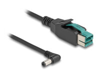 DELOCK PoweredUSB Kabel Stecker 12 V zu DC 5,5 x 2,1 mm  2 m