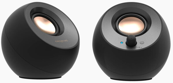 Creative Aktivbox Pebble V3   2.0 Schwarz