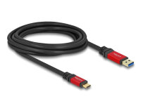 DELOCK USB 10 Gbps Kabel USB Type-A St. zu USB Typ-C St. 3 m