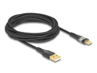 DELOCK USB 2.0 Kabel Typ-A St. zu USB Type-C St. 60 W  3 m