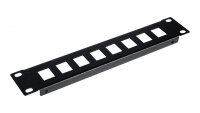 Equip 10" Patchpanel 8xRJ45 Keystone Jacks (leer) 1U...