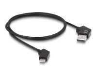 DELOCK USB 2.0 Kabel Typ-A St. zu USB Type-C St. 60 W 1,2 m