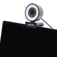 Dicota Webcam Ringlight 5MP black