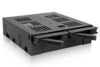 Backplane IcyDock 2x6,3/1x8,9cm SATAI-III in 1x5,25" HDD/SSD