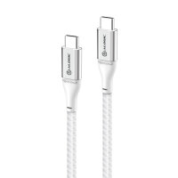 Alogic USB 2.0 Datenkabel Typ C -C M/M 5A 480 Mbps 0,3m, sil