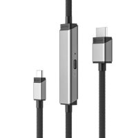Alogic Adapterkabel USB-C -> HDMI mit 100W PD M/M 1m...