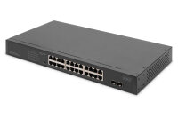 DIGITUS Switch 24-Port Gigabit             Unmanaged schwarz