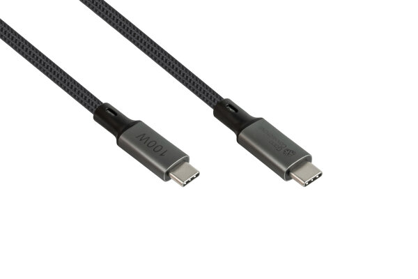 Good Connections USB 4.0 Gen.2x2 Kabel 20GBit/s,100W  1m