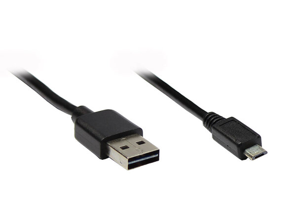 Good Connections USB2.0 Kabel EASY A-Micro B schw. 2m