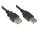Good Connections USB2.0 Verlängerung A-St.-A-Bu. schw. 0,5m