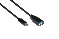 Good Connections USB 3.2 Gen.1 OTG Kabel USB-C St.-A-Bu.