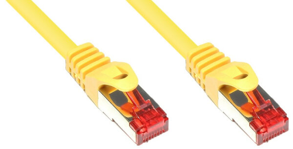 Good Connections Cat.6 Patchkabel S/FTP gelb 0,25m
