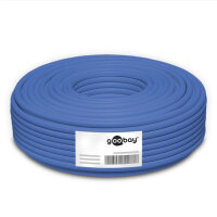 Goobay CAT6a U/UTP 50m BLAU