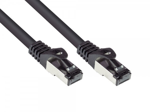 Good Connections Cat.6A Patchkabel PUR S/FTP HF schwarz 20m