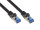 Good Connections Cat.6A Patchkabel SmartFLEX HF schw. 0,15m