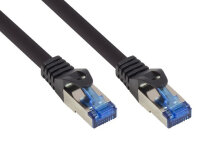 Good Connections Cat.6A Patchkabel SmartFLEX HF schw. 0,25m