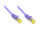 Good Connections  Patchkabel m. Cat.7 Rohk. violett 0,25m