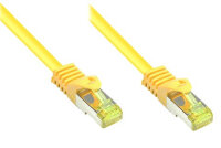 Good Connections Patchkabel m. Cat.7 Rohkabel  gelb 0,25m