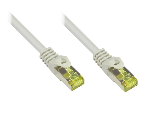Good Connections Patchkabel m. Cat.7 Rohkabel  grau 0,5m