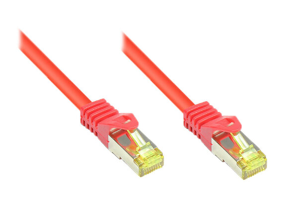 Good Connections  Patchkabel m. Cat.7 Rohkabel  rot 10m