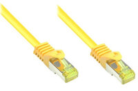 Good Connections  Patchkabel m. Cat.7 Rohkabel  gelb 20m