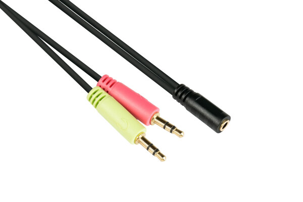 Good Connections Headsetadapter Klinke 3,5mm CTIA Pin-Bel.