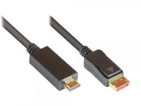 Good Connections Kabel DP1.4-St.-HDMI2.0-St. schwarz 3m
