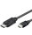 Good Connections Kabel DP1.2-St.-HDMI1.4b-St. schwarz 2m