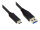 Good Connections USB3.0 Kabel A-USB-C schwarz 0,5m