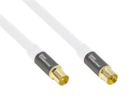Good Connections TV Antennenkabel SmartFLEX weiß 1,5m