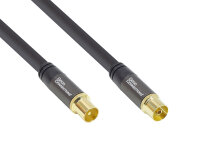Good Connections TV Antennenkabel SmartFLEX schwarz 1m