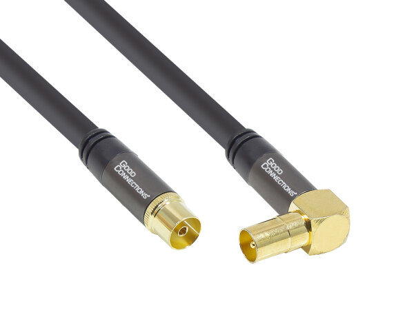 Good Connections TV Antennenkabel SmartFLEX gew schw. 1,5m