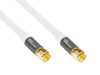 Good Connections SAT Antennenkabel SmartFLEX weiß 1m