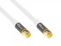 Good Connections SAT Antennenkabel SmartFLEX weiß 1,5m