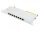 Good Connections Patchpanel 10"Cat. 6  8-P. 0,5 HE lichtgr.
