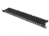 Good Connections Patchpanel 19"Cat. 6  24-P. 0,5 HE...