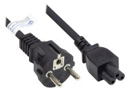 Good Connections Schutzkontakt-Stecker an C5 schwarz 3m