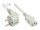 Good Connections Schutzkontakt-Stecker gew.- C13 grau 3m